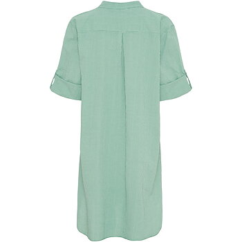 Linn Stripe Shirt | bottega green