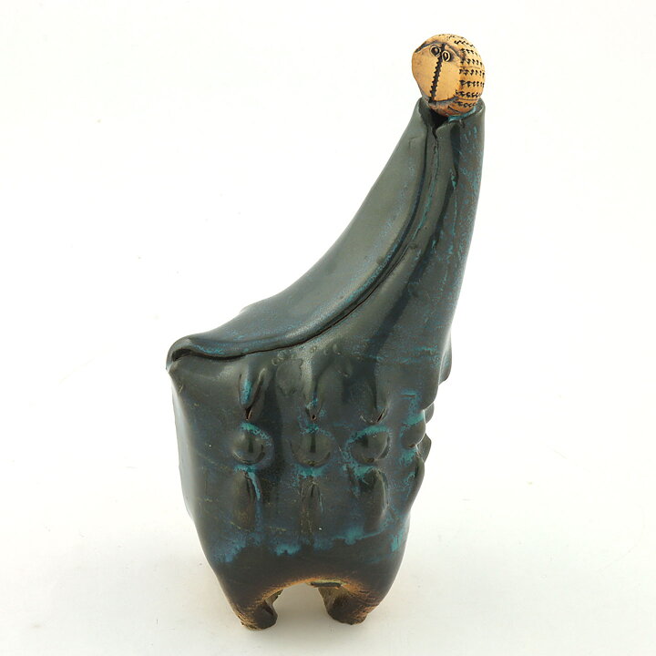 Bengt Berglund (1960s) Unique Blue Man Figurine 18 cm