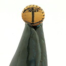 Bengt Berglund (1960s) Unique Blue Man Figurine 18 cm