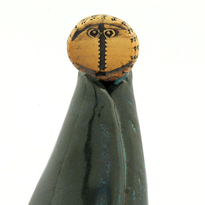 Bengt Berglund (1960s) Unique Blue Man Figurine 18 cm
