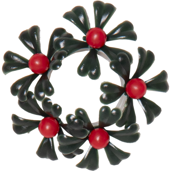 Lys manchet Lingonberry 7-p Star Trading