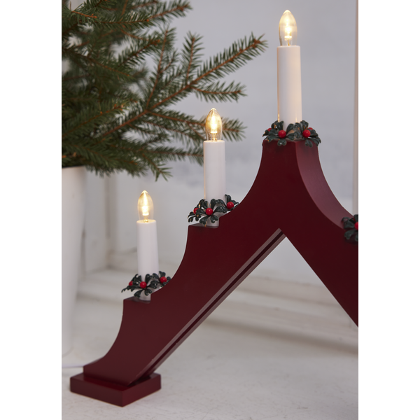 Lys manchet Lingonberry 7-p Star Trading - 3