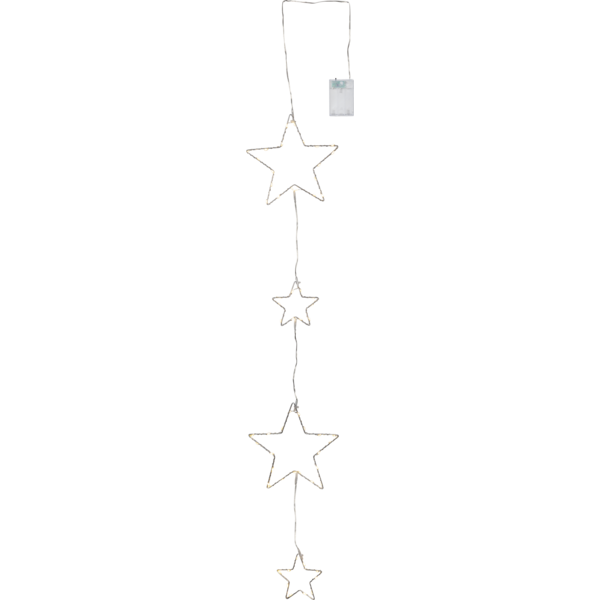 Paristokäyttöinen valo koriste Stars Star Trading - 5