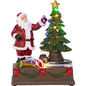 Batteridriven Juldekoration Tomte Gran Star Trading
