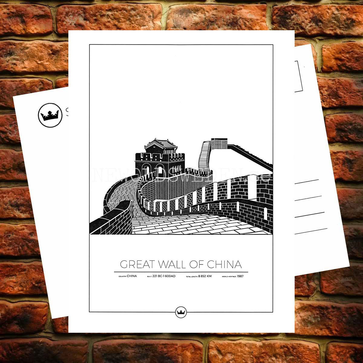 Great Wall Of China - Sverigemotiv - 997 - 4