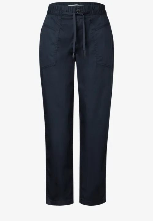 Style LTD QR Bonny Cotton Cargo - Deep Bleu - Street One - 4