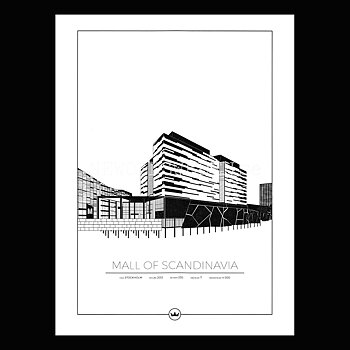 Mall Of Scandinavia - Stockholm - Sverigemotiv - 997