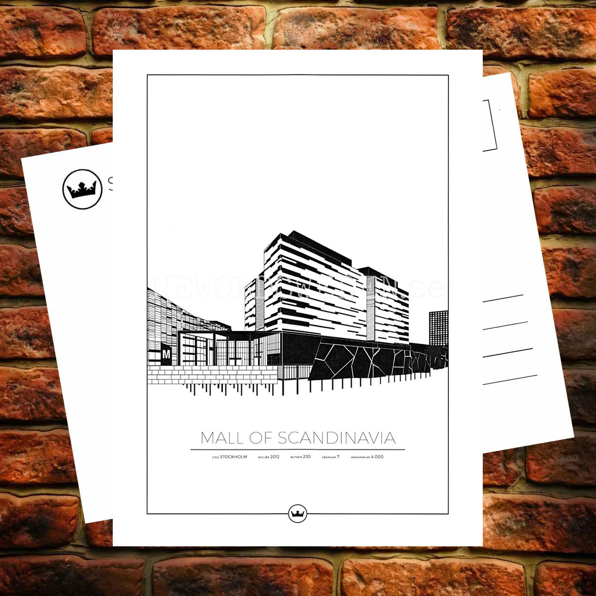 Mall Of Scandinavia - Stockholm - Sverigemotiv - 997 - 4