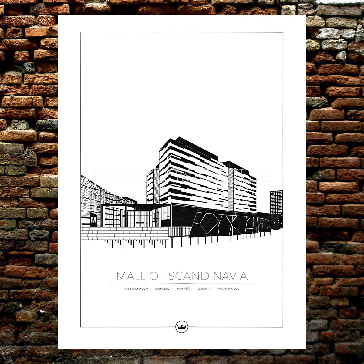 Mall Of Scandinavia - Stockholm - Sverigemotiv - 997 - 3