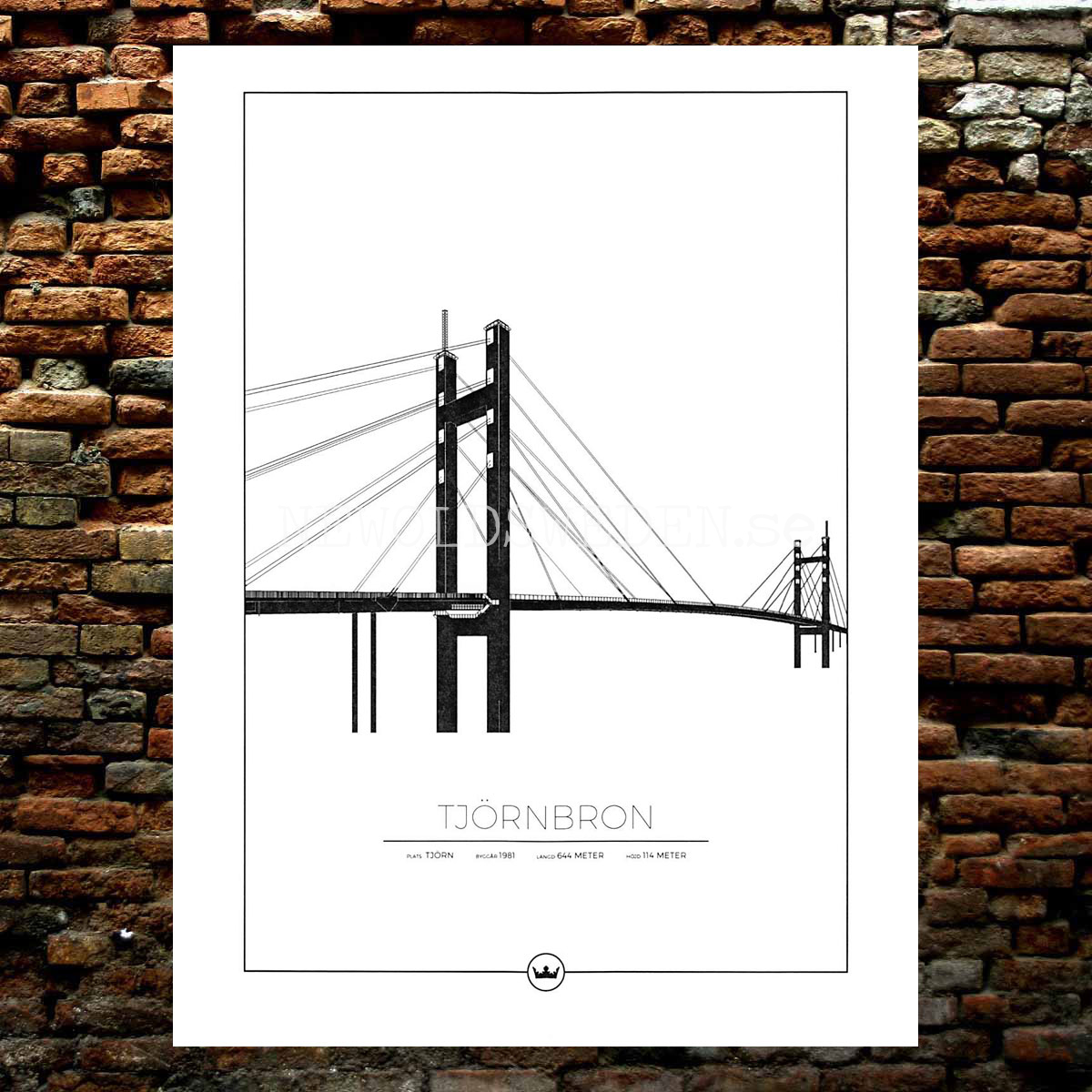 Tjörnbron - Bohuslän - Sverigemotiv - 997 - 3