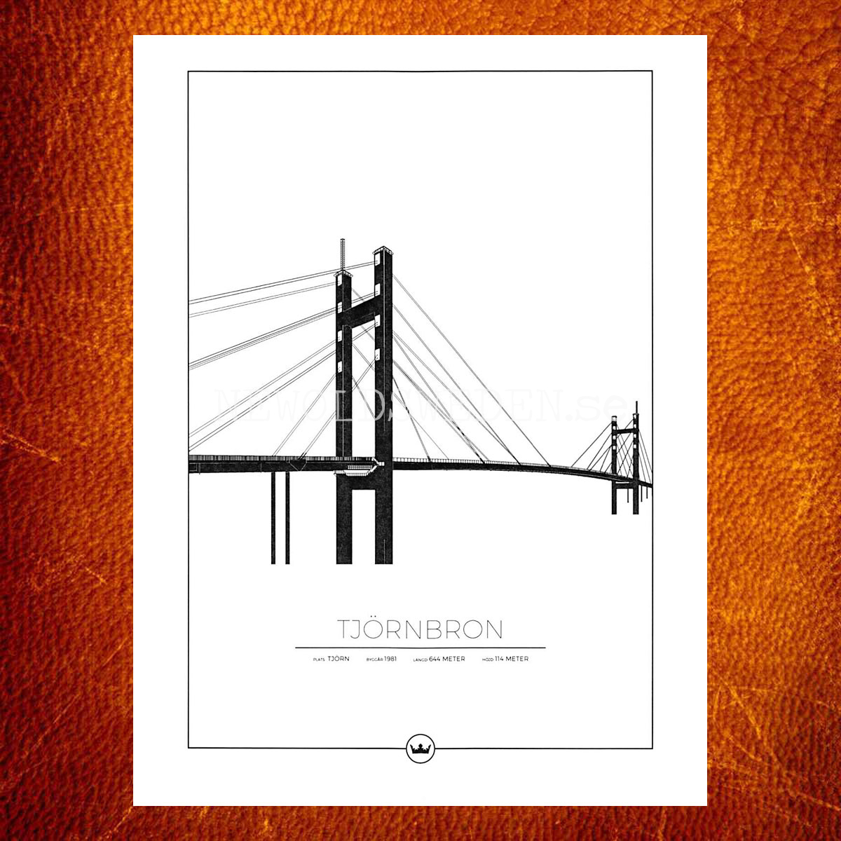 Tjörnbron - Bohuslän - Sverigemotiv - 997 - 2