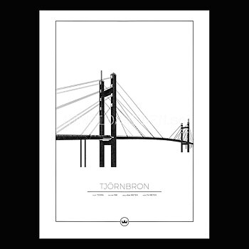 Tjörnbron - Bohuslän - Sverigemotiv - 997