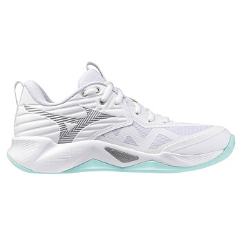 Mizuno Wave Momentum Pro Women white/blue tint