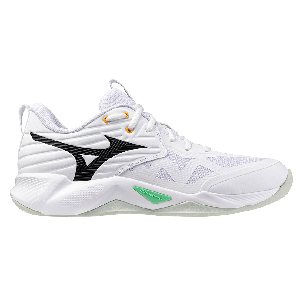 Mizuno Wave Momentum Pro Men white/black/frozen emerald