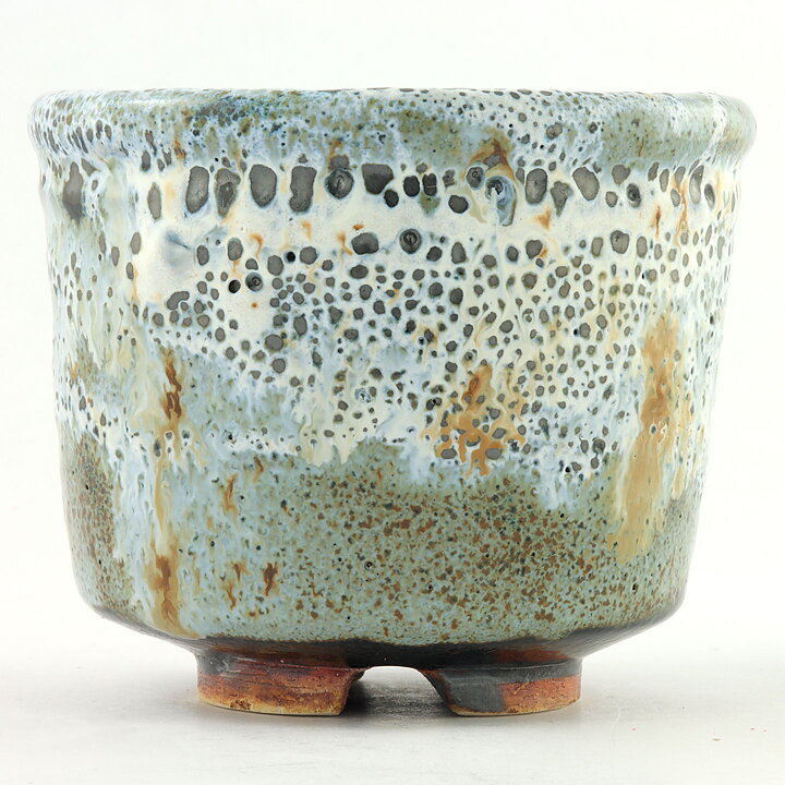 イサク・イサクソン  一点もの  志野釉のボウル  茶碗  (11cm)  2000年代  #21