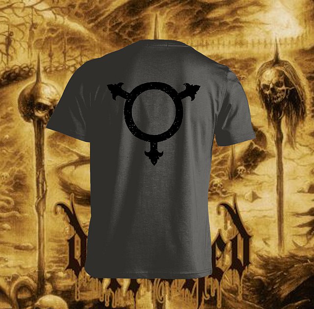 DEFLESHED - Logo Grå T-shirt  - 2