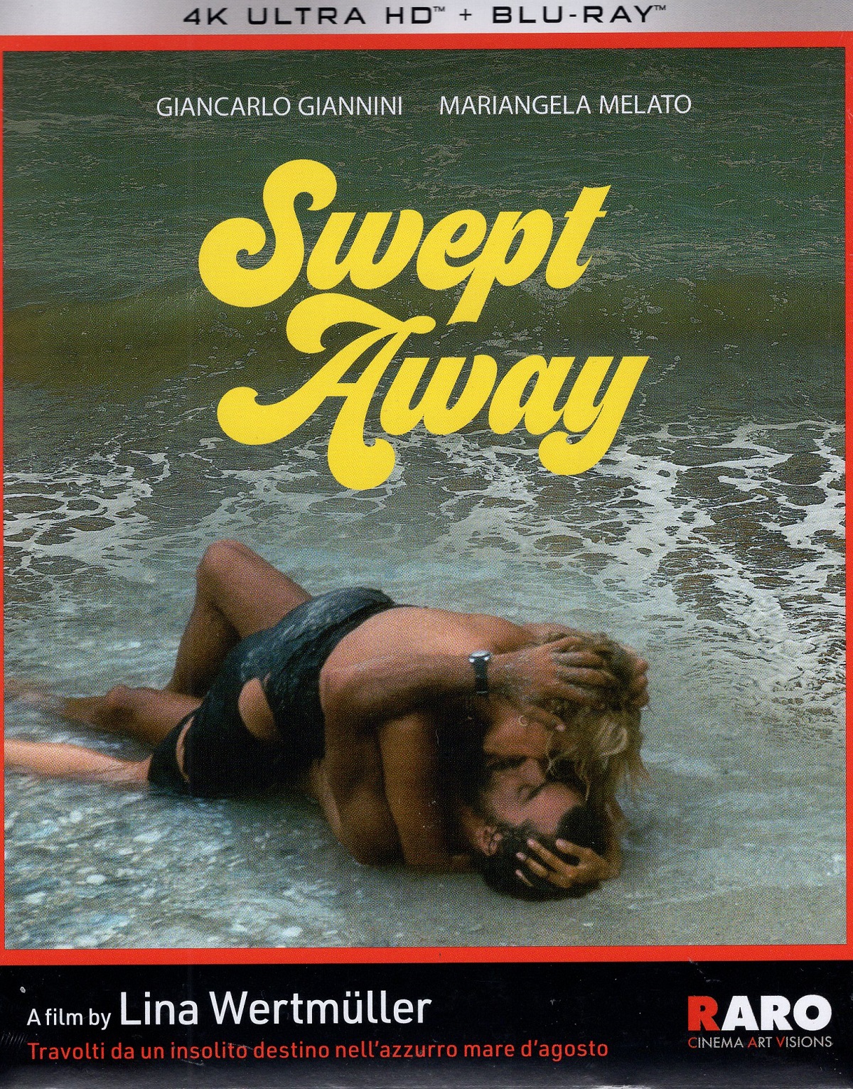 Swept Away (1974) (ej svensk text) (4K Ultra HD + Blu-ray)