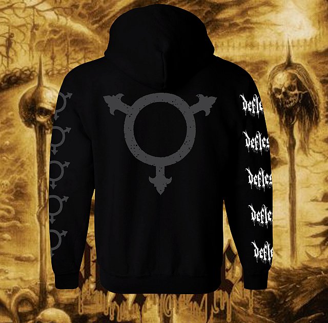 DEFLESHED - Logo Zip Hood - 2