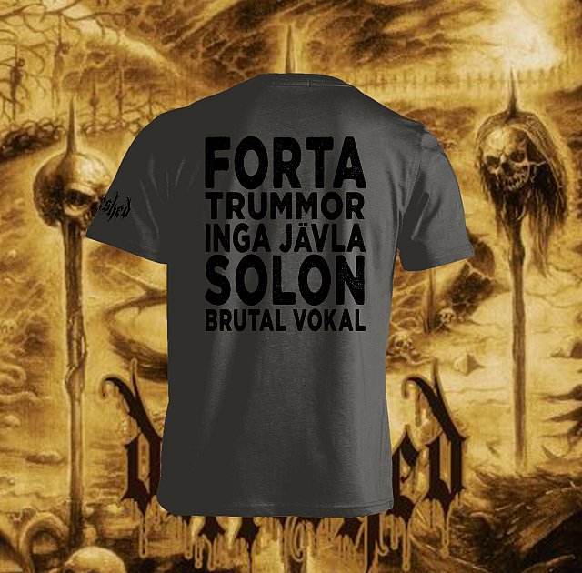 DEFLESHED - DEF LES HED Grå T-shirt  - 2