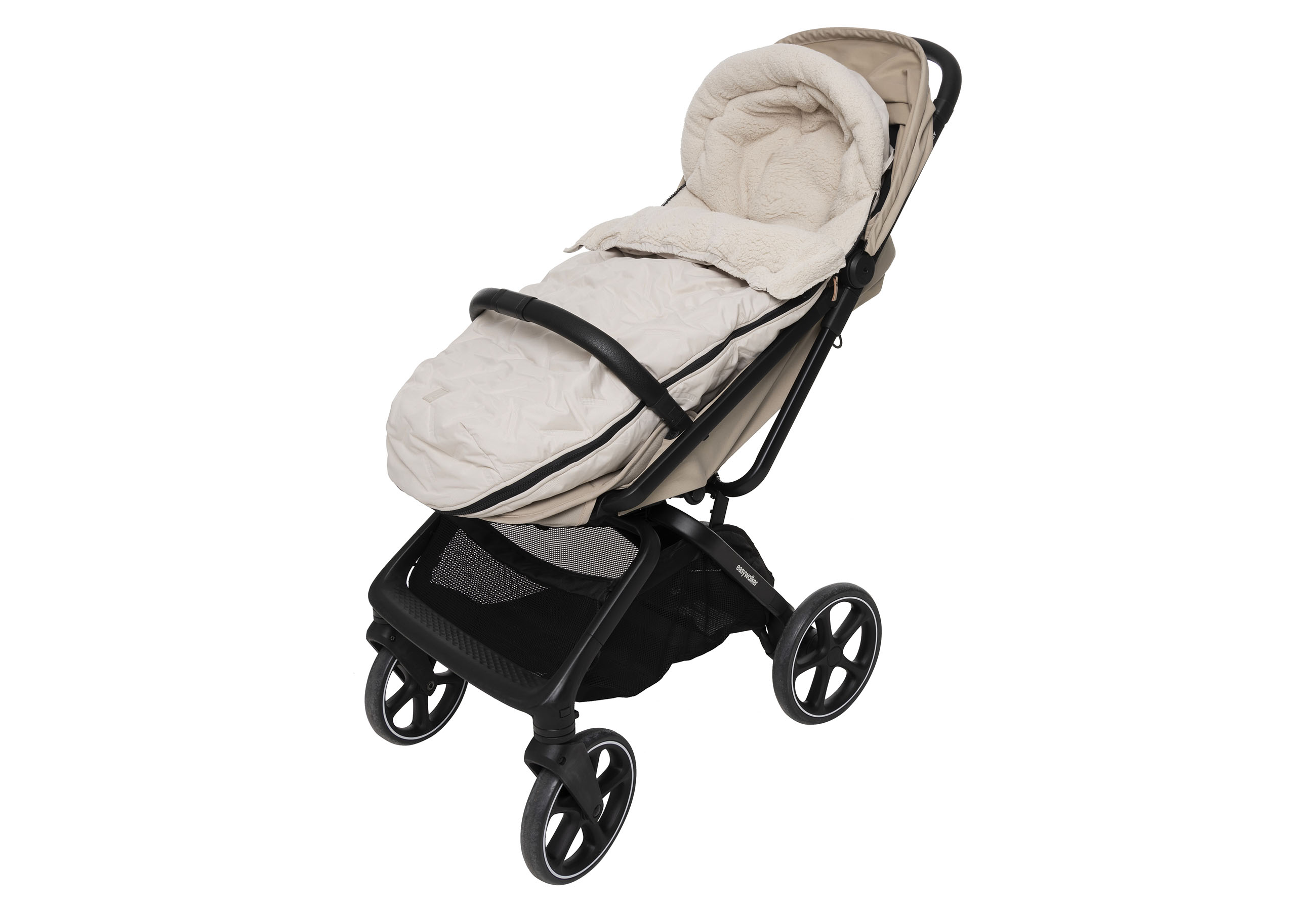 Jollein Åkpåse buggy/stroller Embossed Sand - 4