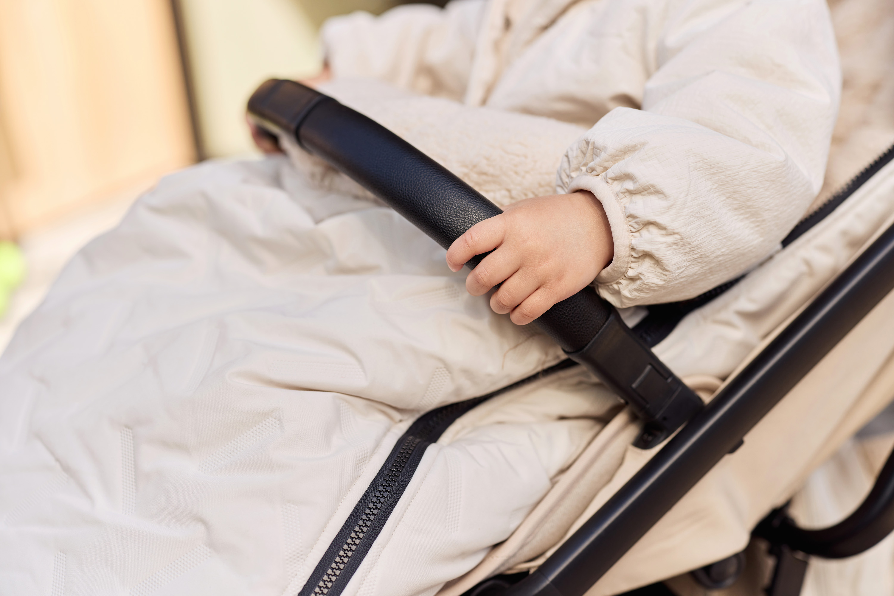 Jollein Åkpåse buggy/stroller Embossed Sand - 9