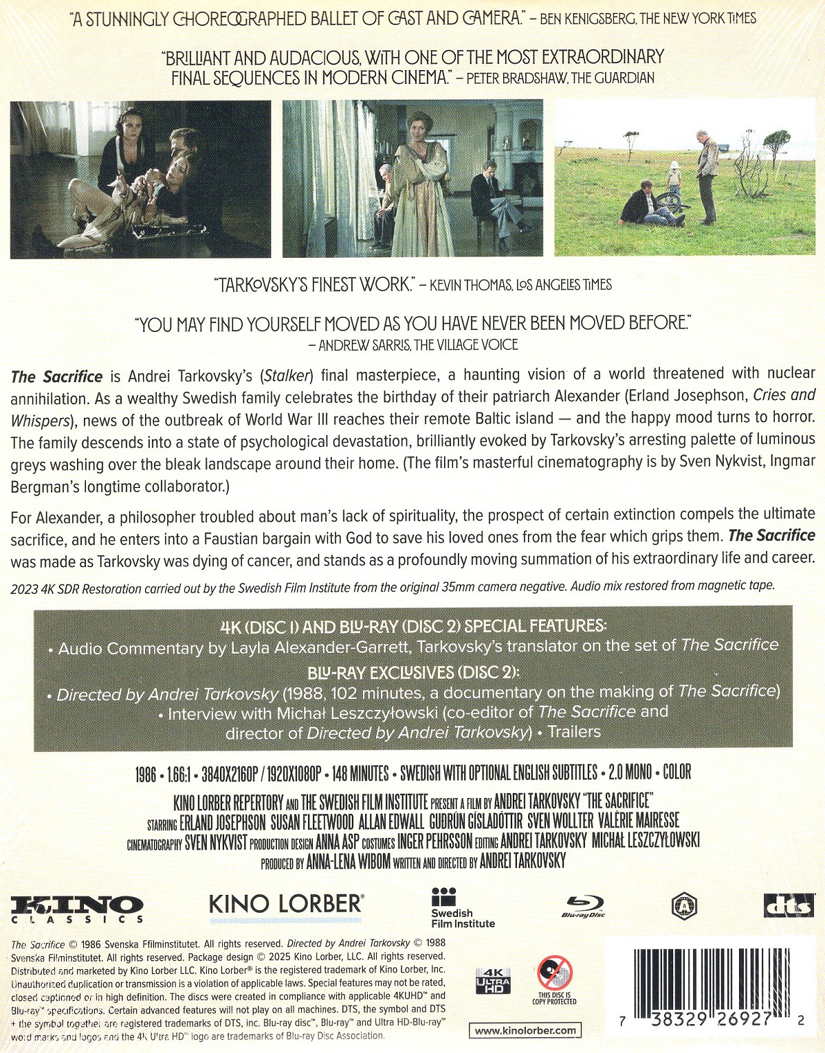 Sacrifice (svenskt tal) (4K Ultra HD + Blu-ray) - 2