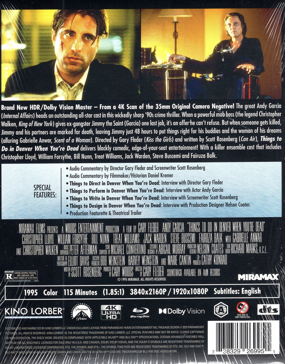 Things To Do In Denver When You're Dead (ej svensk text) (4K Ultra HD + Blu-ray) - 2