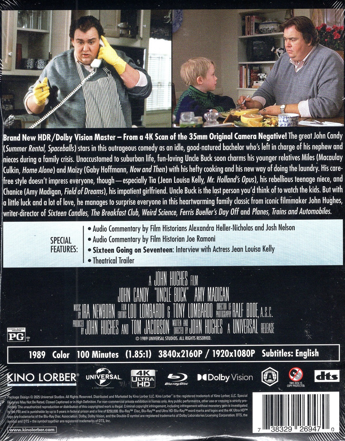 Uncle Buck (ej svensk text) (4K Ultra HD + Blu-ray) - 2