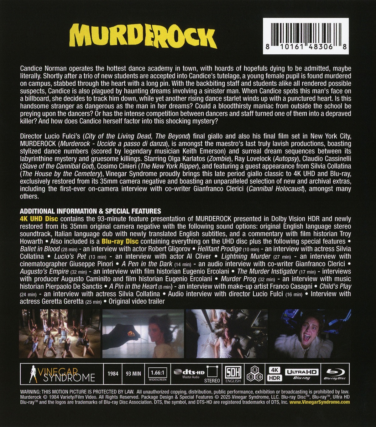 Murder Rock (ej svensk text) (4K Ultra HD + Blu-ray) - 2
