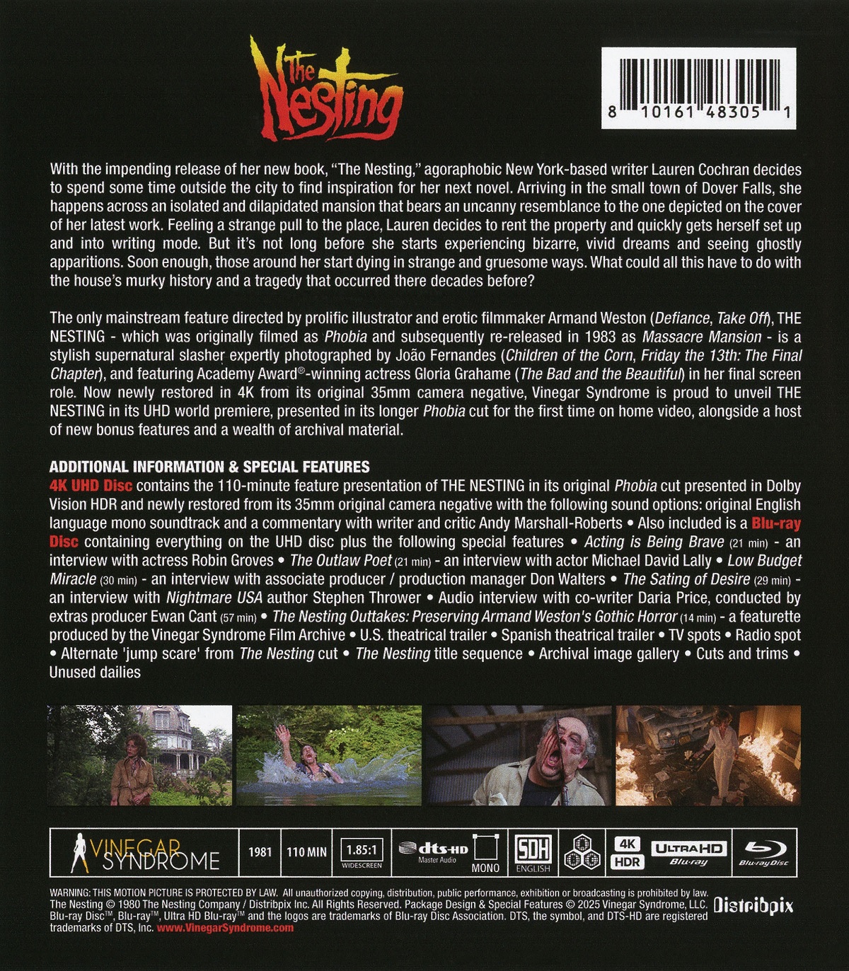 The Nesting (ej svensk text) (4K Ultra HD + Blu-ray) - 2
