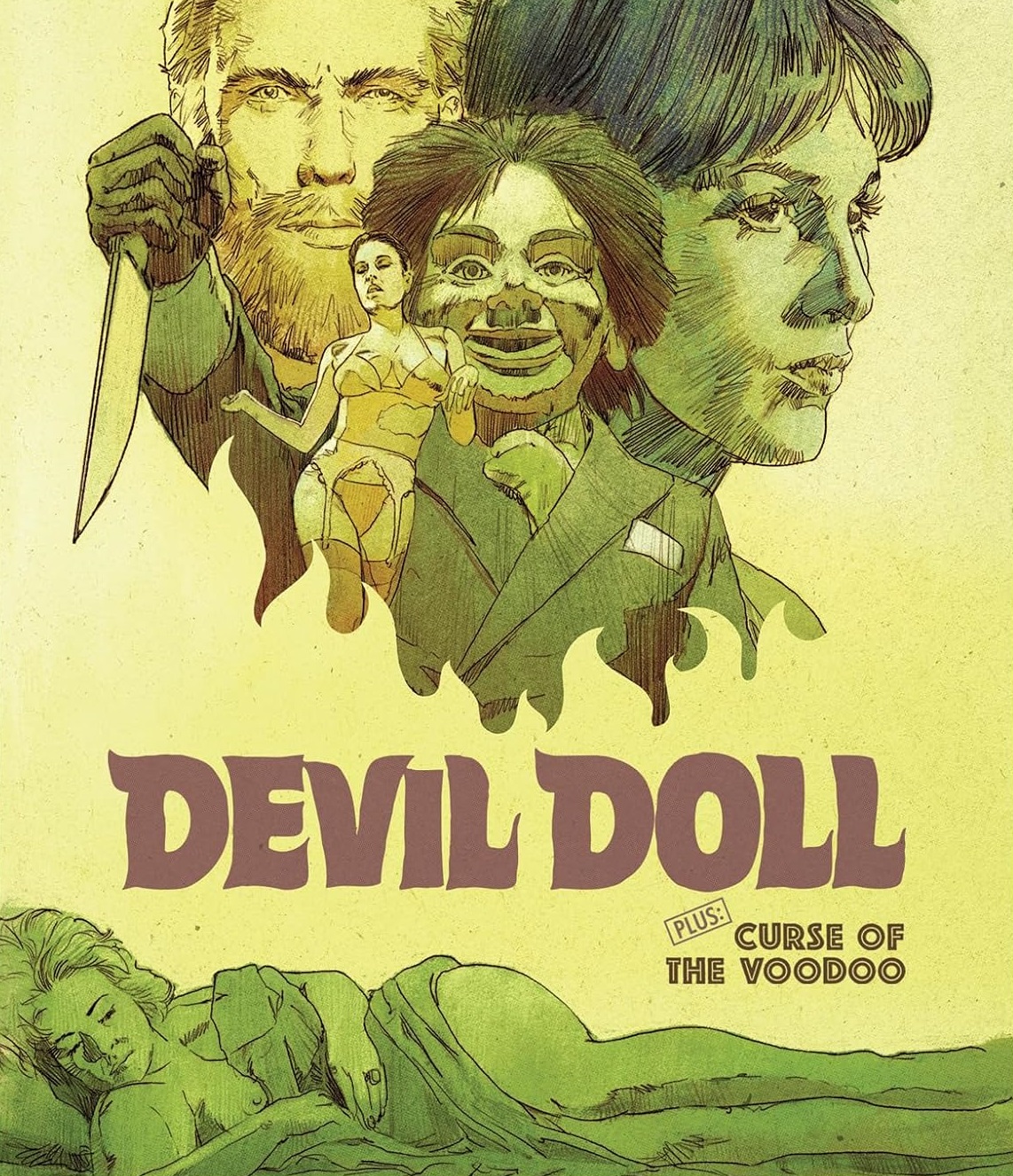 Devil Doll / Curse of The Voodoo (ej svensk text) (Blu-ray)