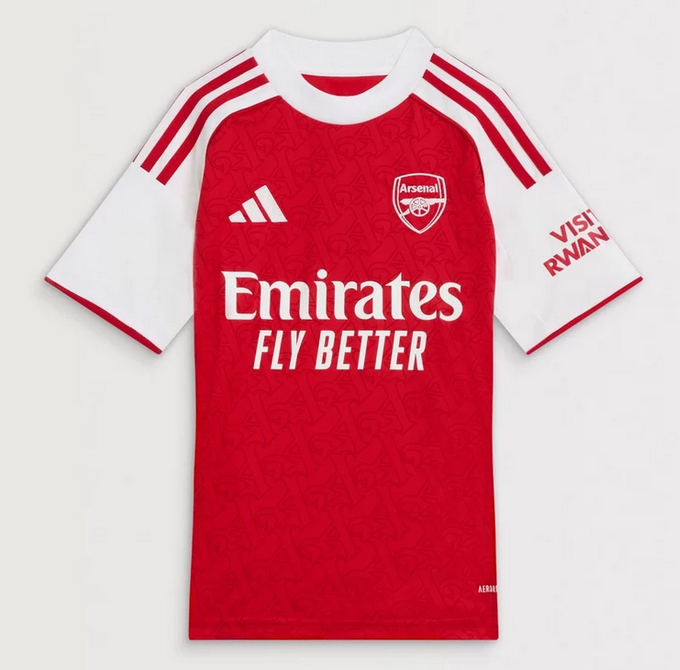 2025/2026 ARSENAL ADIDAS HEMMATRÖJA KORTÄRMAD - JUNIOR