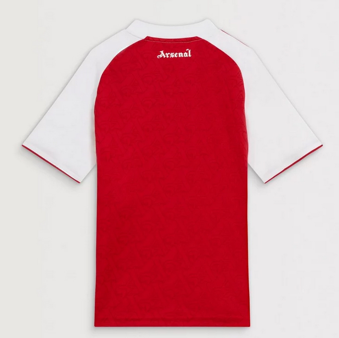 2025/2026 ARSENAL ADIDAS HEMMATRÖJA KORTÄRMAD - JUNIOR - 2