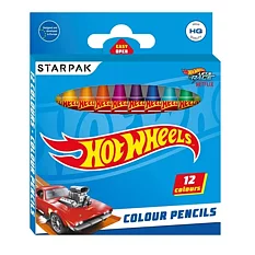 Färgkritor 12 färger Hot Wheels