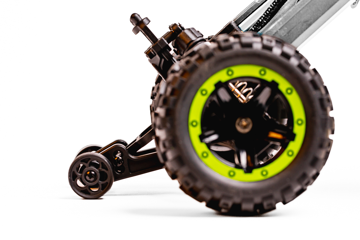 Blackzon 540208 Slyder MT Turbo 1/16 4WD 2S Brushless - Green - 5