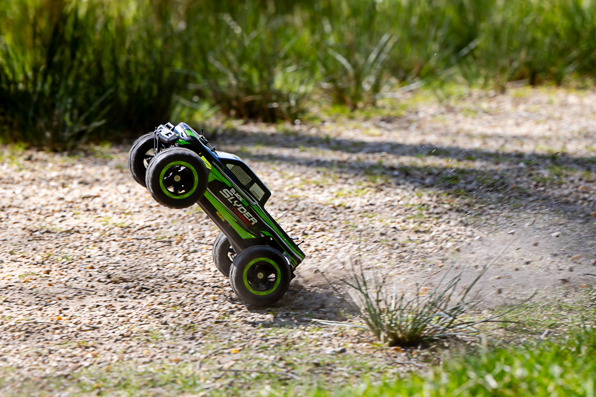 Blackzon 540208 Slyder MT Turbo 1/16 4WD 2S Brushless - Green - 13