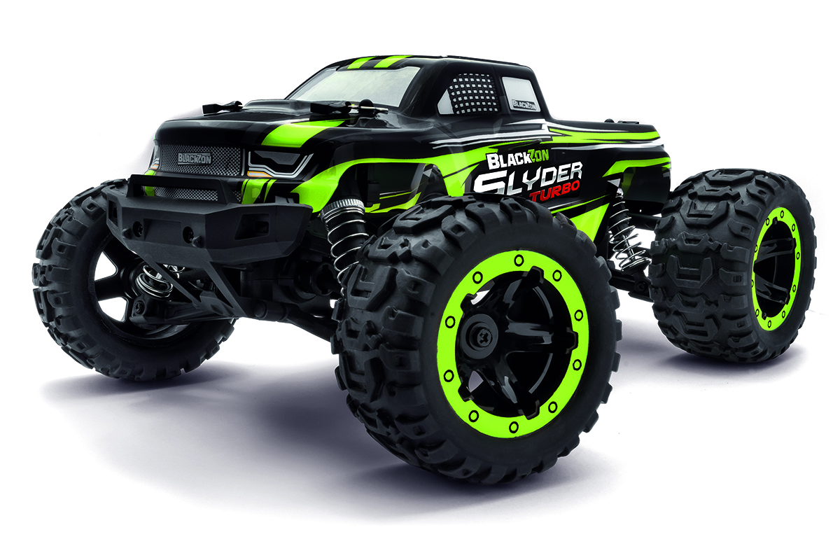 Blackzon 540208 Slyder MT Turbo 1/16 4WD 2S Brushless - Green
