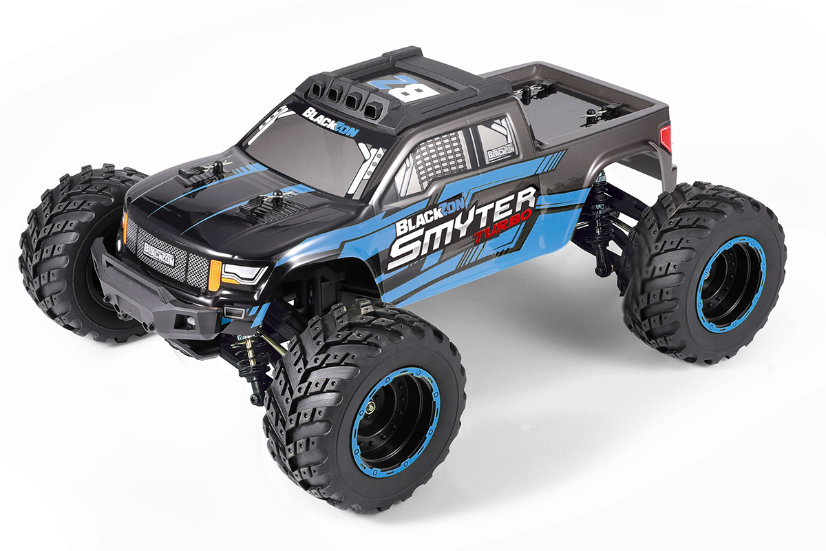 Blackzon 540252 Smyter MT Turbo 1/12 4WD 3S Brushless - Blue - 4