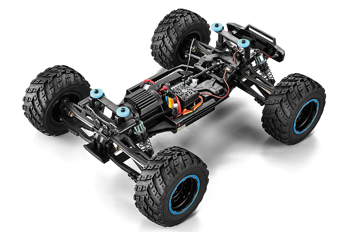 Blackzon 540252 Smyter MT Turbo 1/12 4WD 3S Brushless - Blue - 3