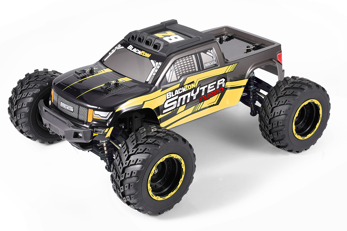 Blackzon 540253 Smyter MT Turbo 1/12 4WD 3S Brushless - Yellow - 4