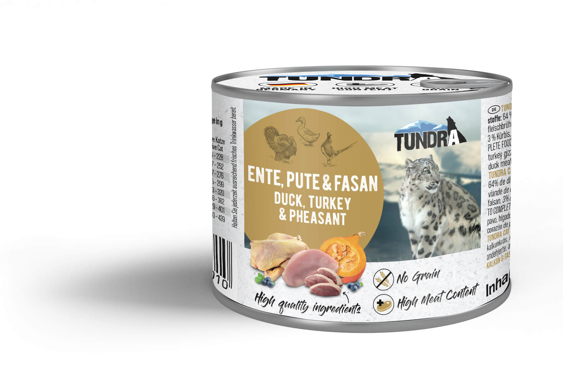 TUNDRA - Anka Kalkon & Fasan 6 x 200 gram