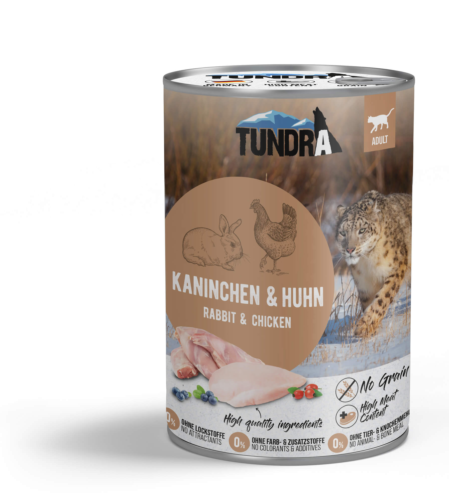TUNDRA - Vildkanin & Höna 6 x 400 gram