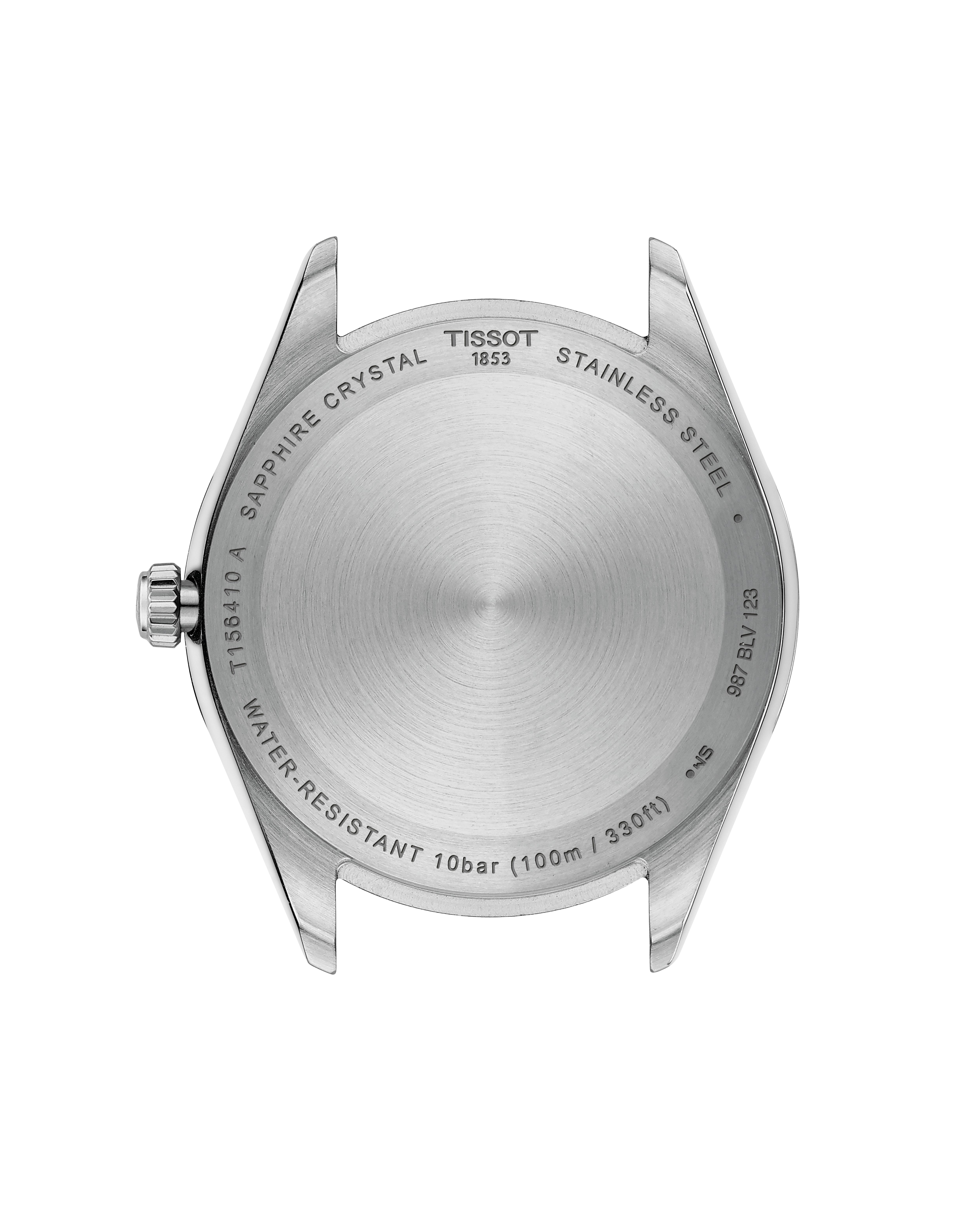 T156.410.11.041.00 Tissot Ballade 40 blå baksida