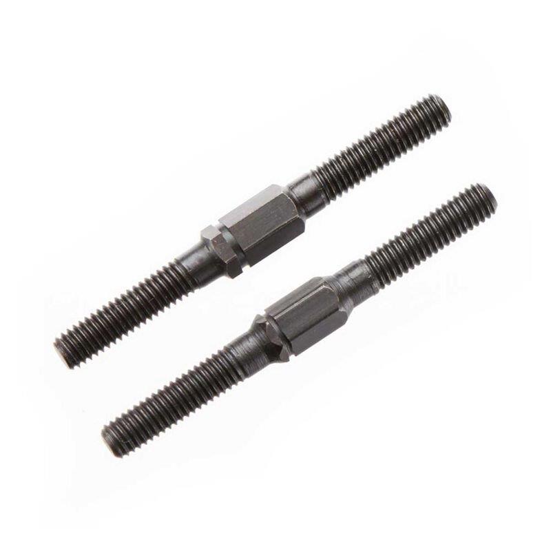 ARRMA Turnbuckle, 4x45mm Steel Black (2)