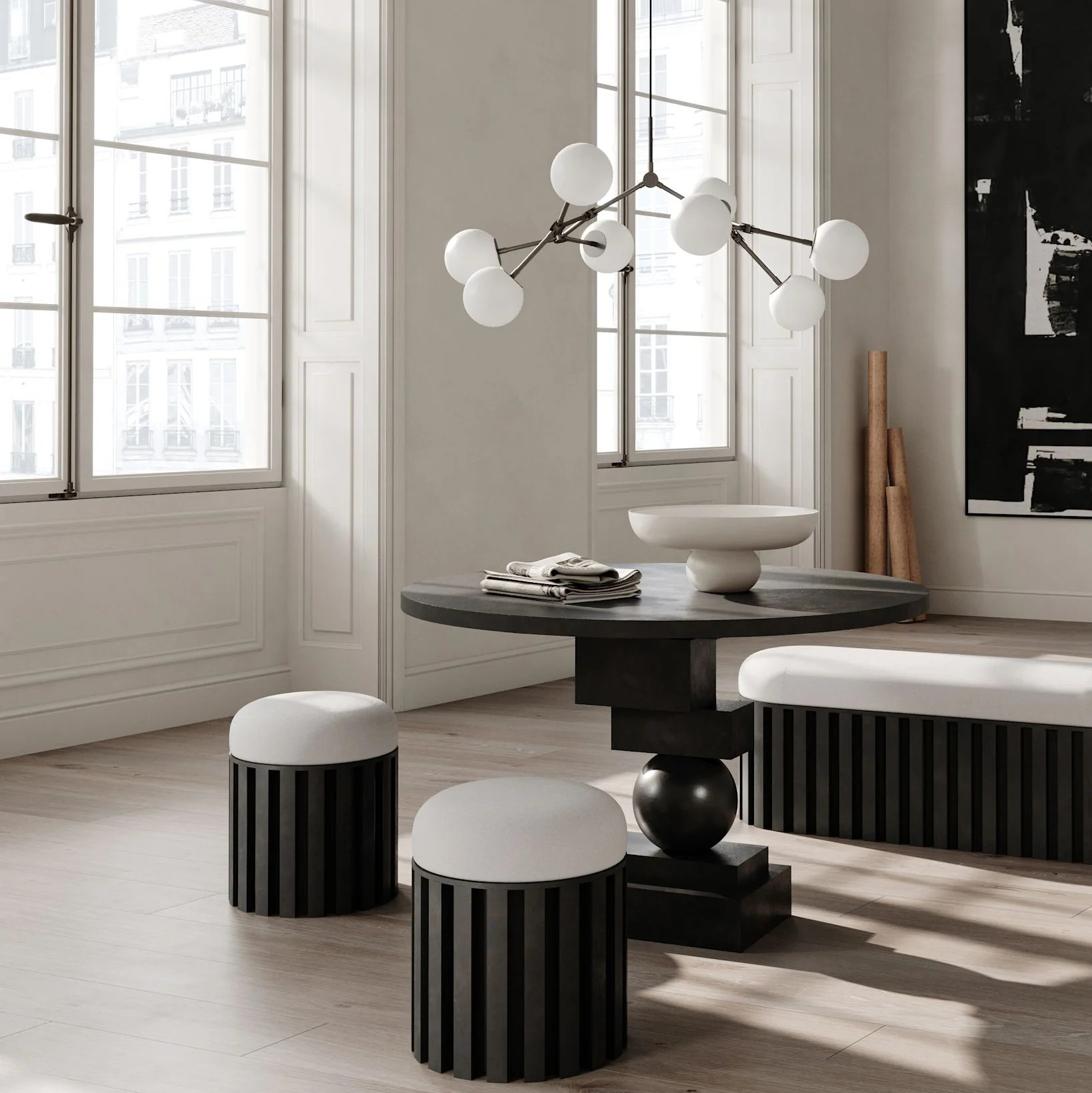 Taklampa Drop Chandelier Bulp mini - 4
