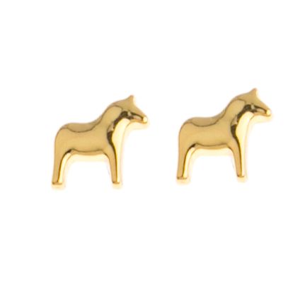 Örhängen dalahäst guld