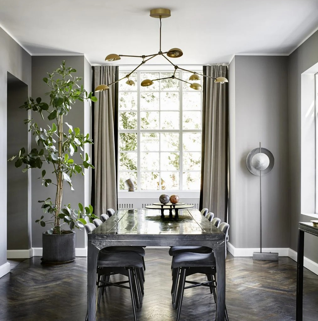 Taklampa Drop Chandelier Brass big - 2