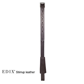 Stirrupleather EDIX® Buckle Down, brown, 150 cm
