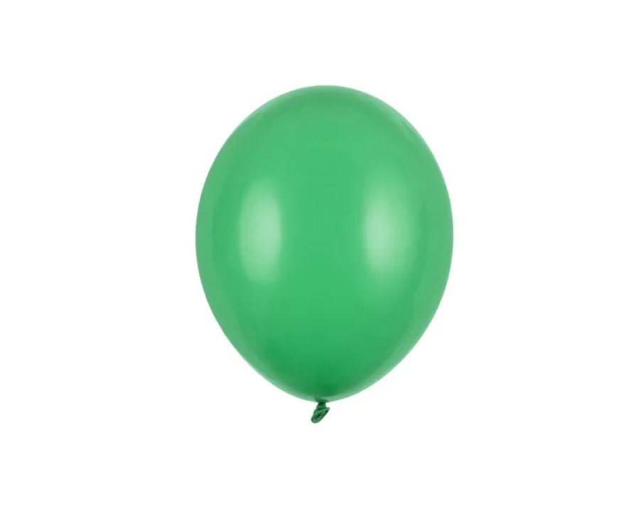 Miniballonger metallic - Mörkgrön (100-pack)