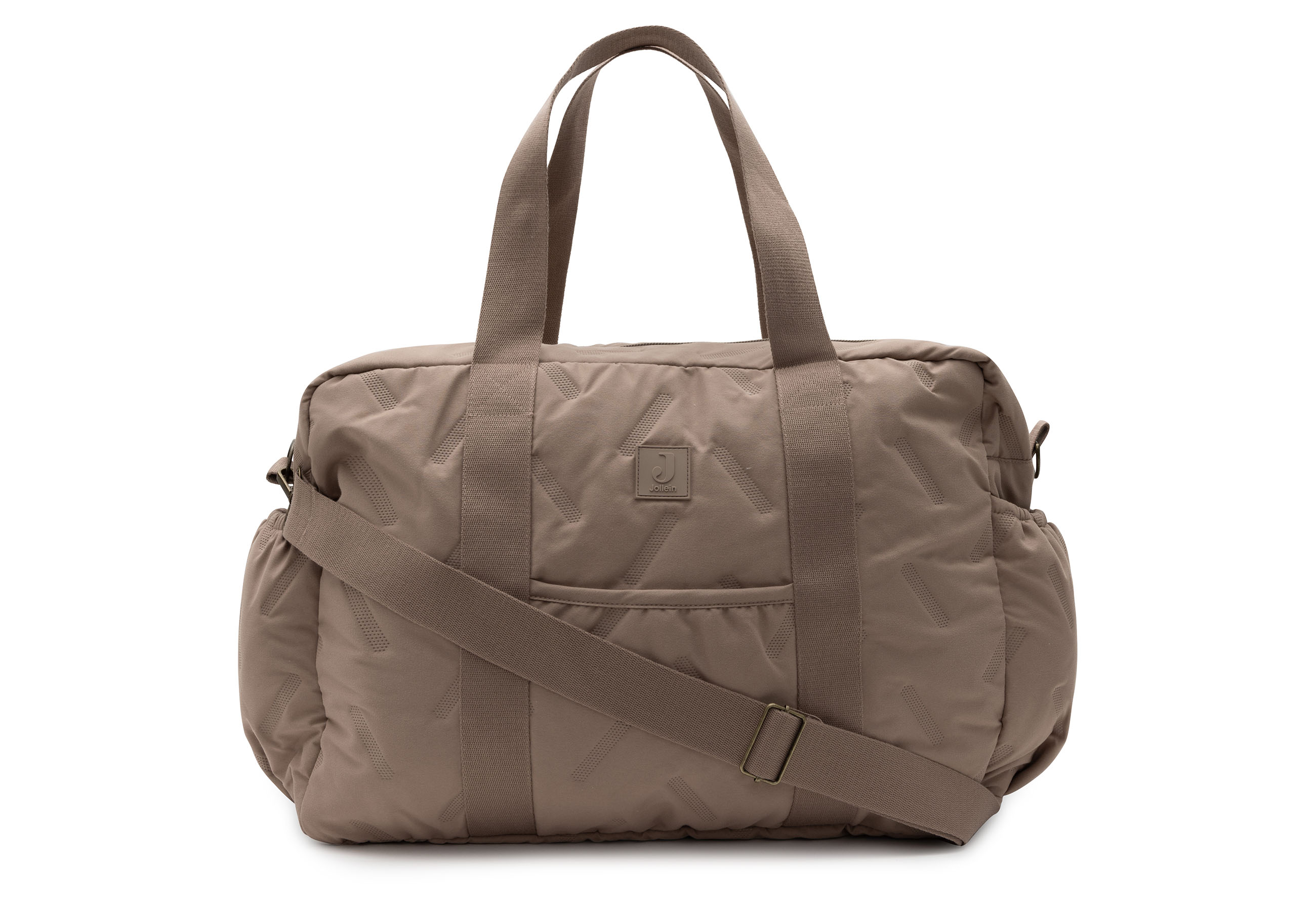 Jollein skötväska Embossed Lily Milky Coffee